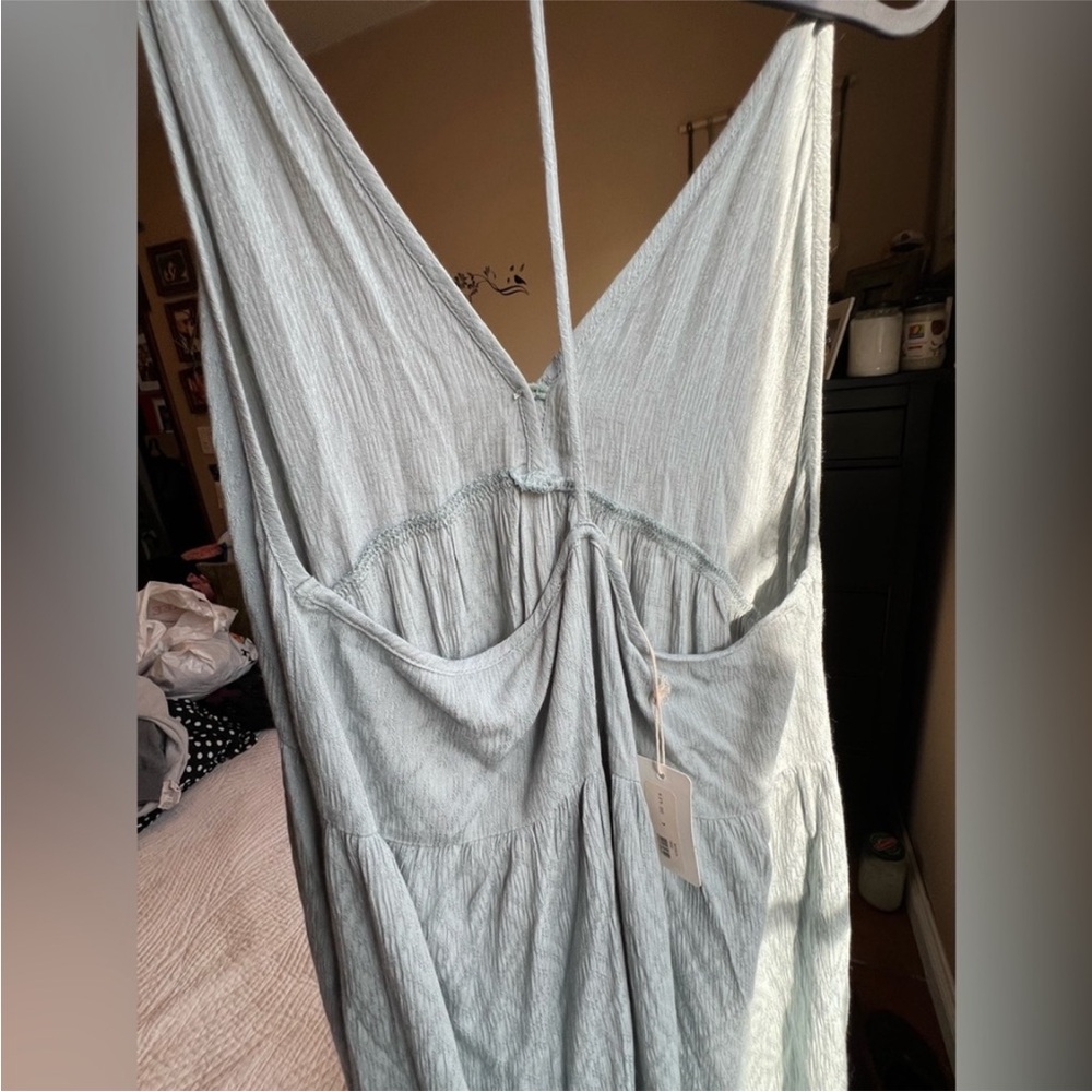 Elegant High Low Dress in Light Gray